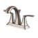Centerset 2-handle Bathroom Faucet with Drain Assembly