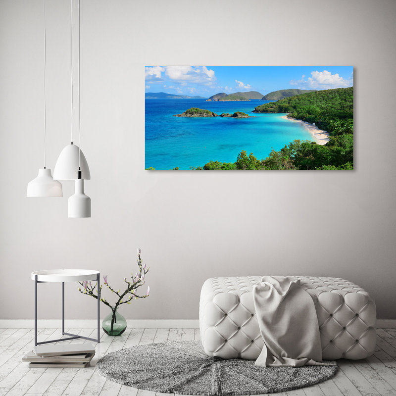 Virgin Islands - Wrapped Canvas Print