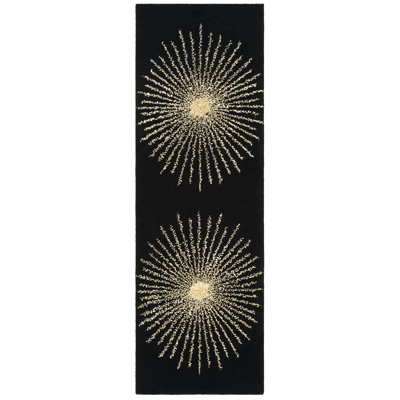 Olivarria Hand Tufted Wool, Viscose, And Cotton With Latex Abstract Rug
