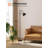 Nevio 63'' LED Swing Arm Floor Lamp-793939279