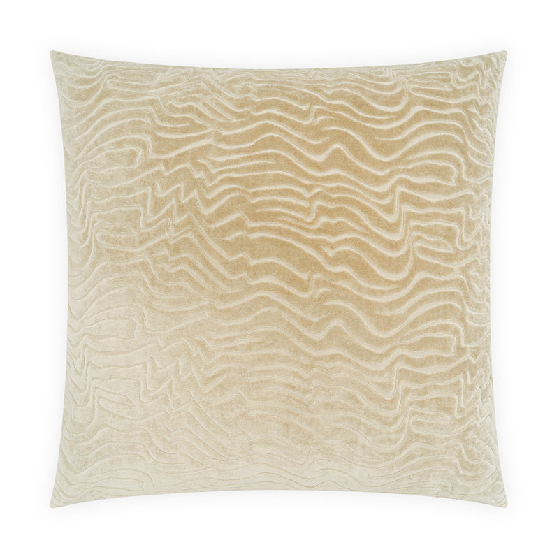 Santoro Square Pillow Cover & Insert, Square 20", Fawn