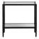 Hera Rectangular Side Table With Mirrored Shelf