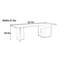 Bureau flottant en bois Modern Italian Luxury-121083972