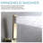 10 Inches Brass Rainfall Shower System