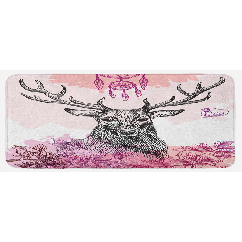 Tapis de cuisine cerf