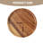 Millwood Pines Chisara Walnut Tray
