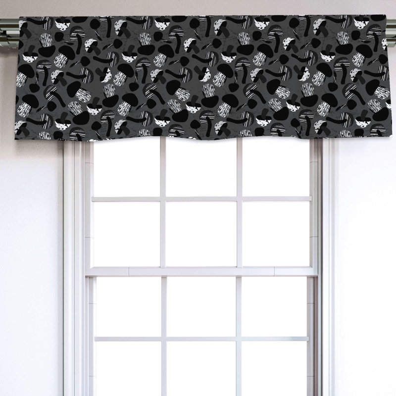 Sateen Ruffled Window Valance