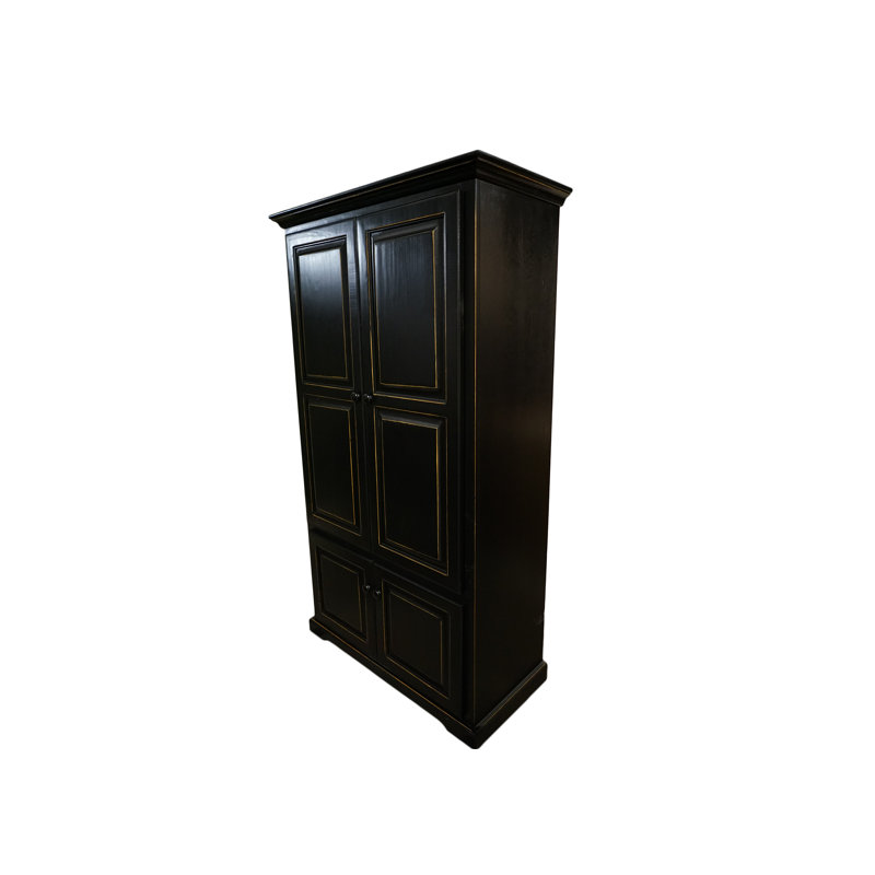 Severa 71.5'' Kitchen Pantry, Antique Black