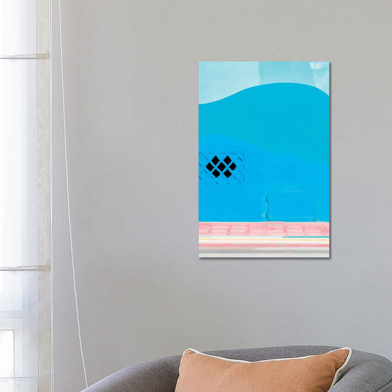 Abstract Summer by Beli - Wrapped Canvas Painting, 66.04 cm H x 45.72 cm W x 3.175 cm D