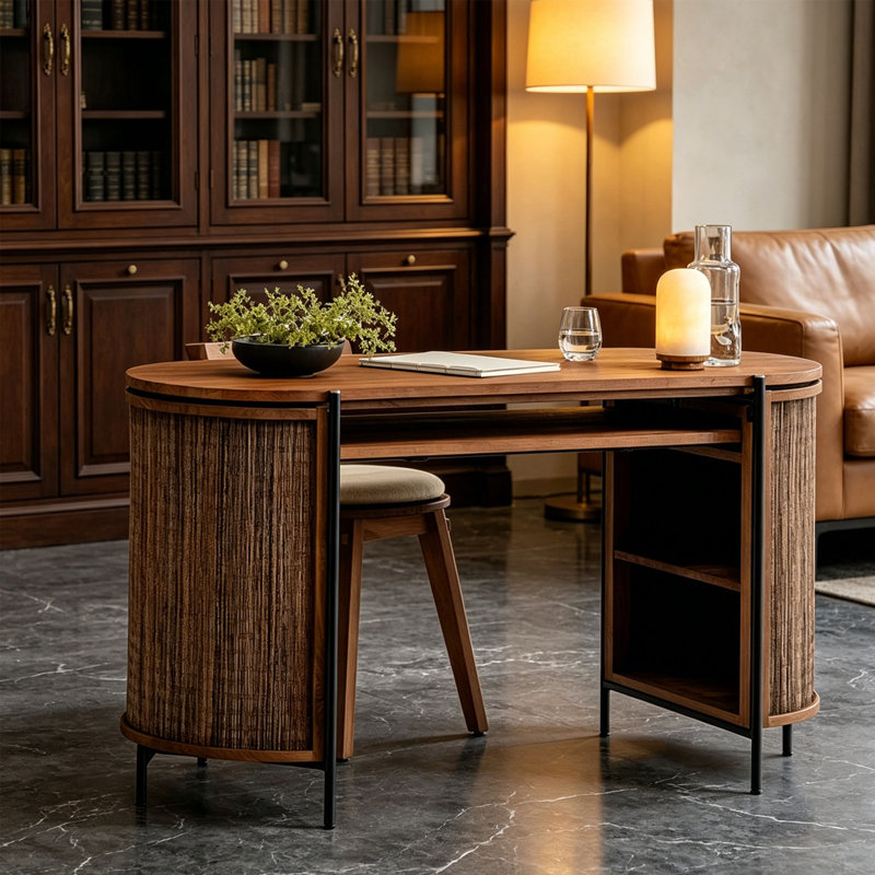 Bureau créatif rétro de style européen