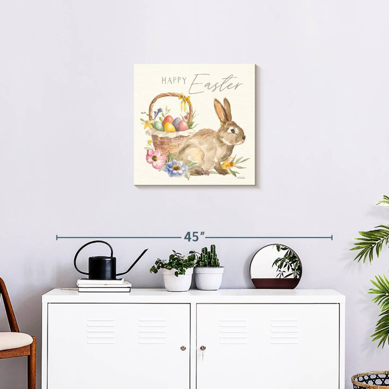 Lelend Happy Easter VII, 20" H x 20" W