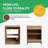 24" Free-Standing Single Bathroom Vanity Base With Adjustable Shelf-134088414