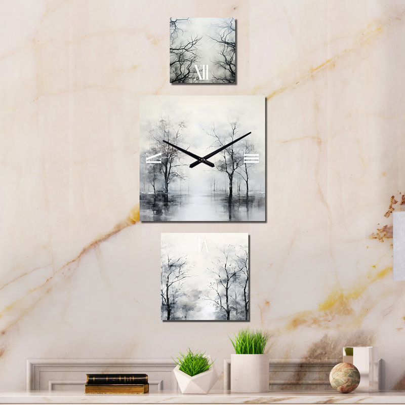 Lynal Metal Wall Clock