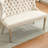 Velvet Double Dining Loveseat Bench, Kitchen & Dining Seating-1240237421-1240237420