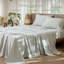 Ensemble de draps 100% coton lavé MooMee-118739905-122443640