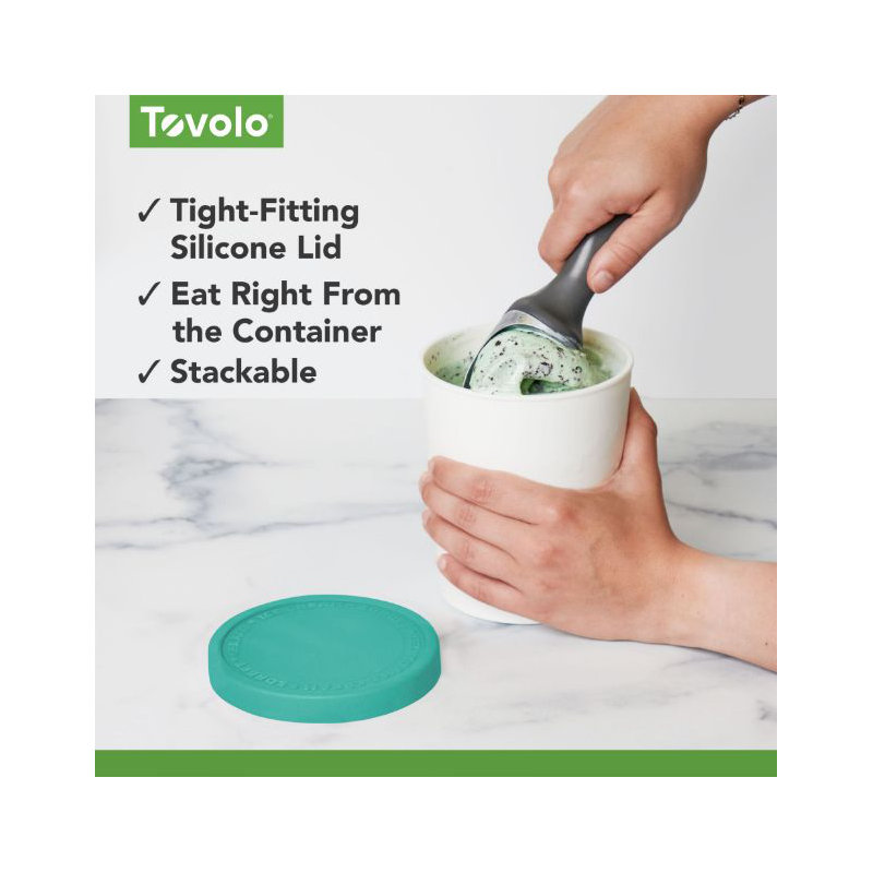 Tovolo Sweet Treats Tub 1 QT, Tropical Breeze