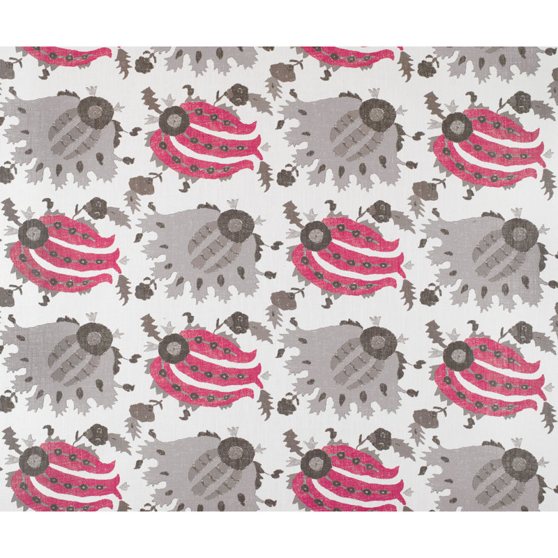 Lorenzo Castillo Inigo Fabric, Berenjena/An