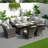 Wicker 8 - Person Patio Conversation Set with Cushions