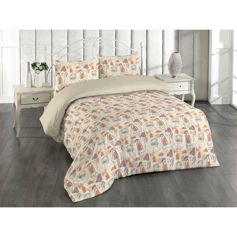 Docanto Duvet Cover, California King Duvet Cover + 2 Standard Shams