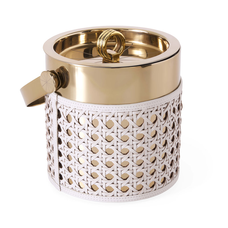 Basketweave Ice Bucket
