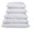 Solid Colour Feather Pillow Insert-509558314