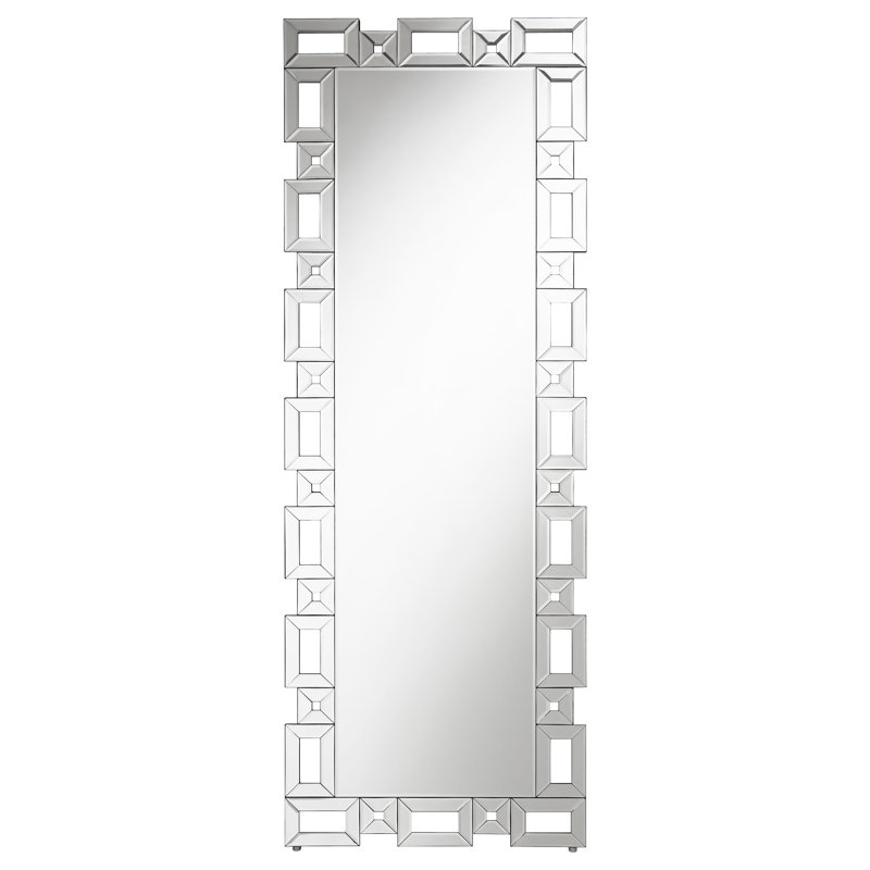 Glass Rectangle Floor Mirror