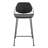 Bevers Upholstered Counter Stool with Metal Frame-1390363112-1390317567