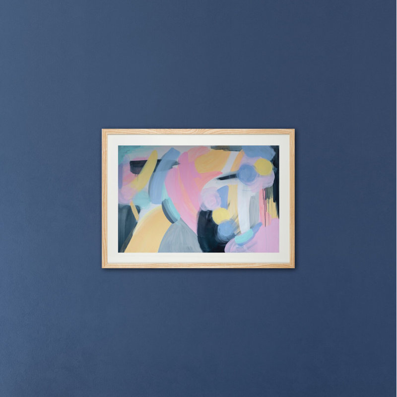 The Sunday - Single Picture Frame Art Prints, Black, 41cm H x 56cm W x 2cm D