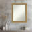 Carter Dark Gold Beveled Wood Framed Wall Mirror-119165601