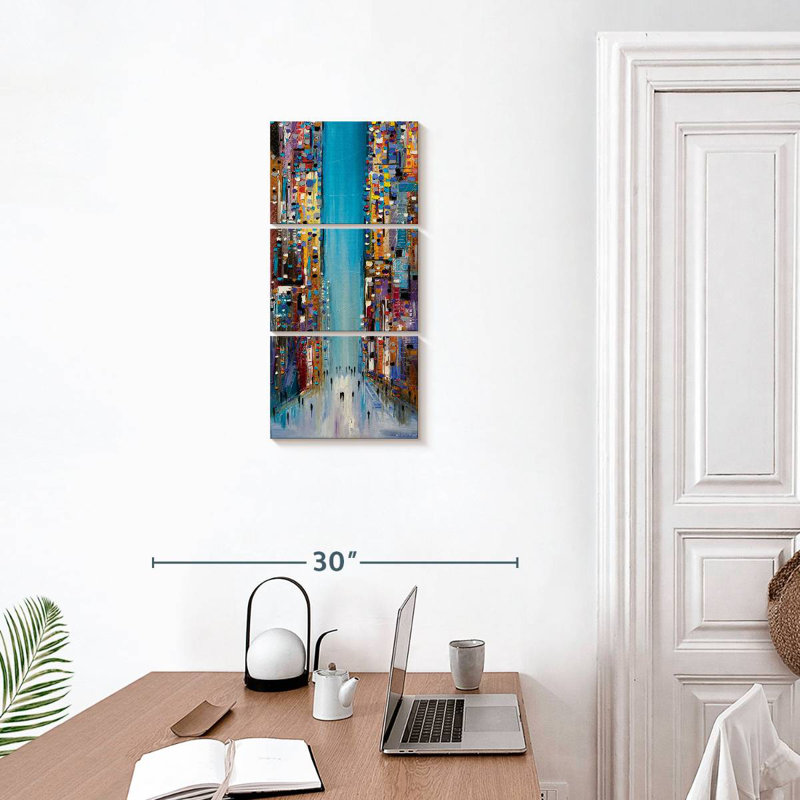 City Expression, H 27 po x l 12 po