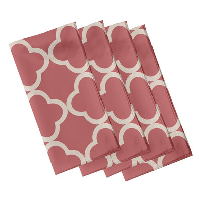 Charlicia Polyester Geometric Square Napkin