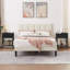 Ensemble de chambre avec lit plateforme tapissier 3 pièces Dejacha-926443513-926443517