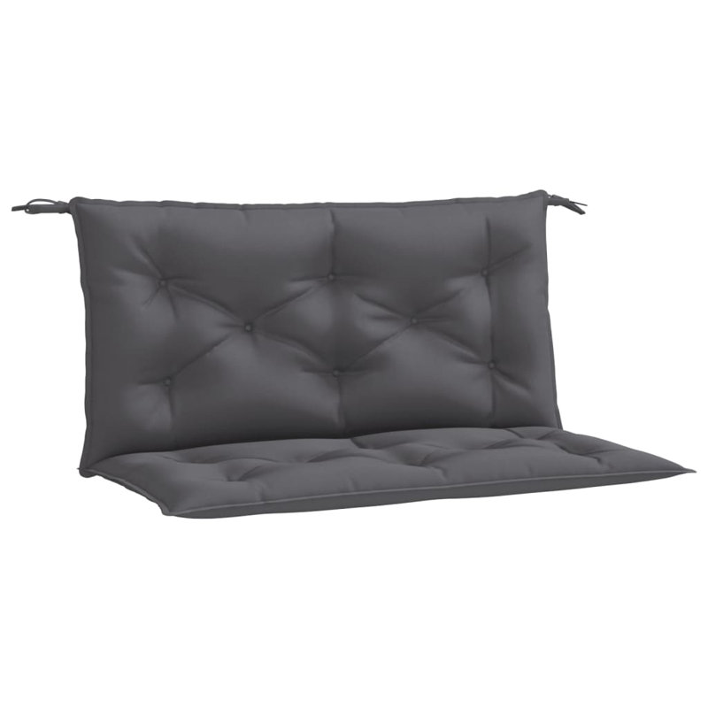 Outdoor 2.8'' Bench Seat / Back Cushion, 39.4" x 19.7", Anthracite