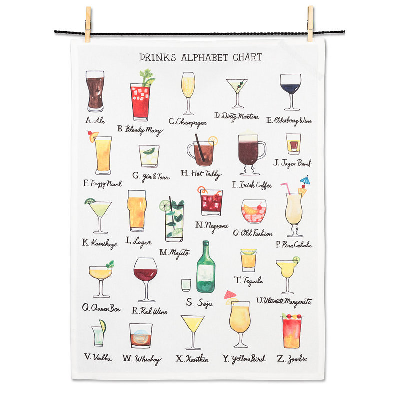 Torchon Drinks Alphabet