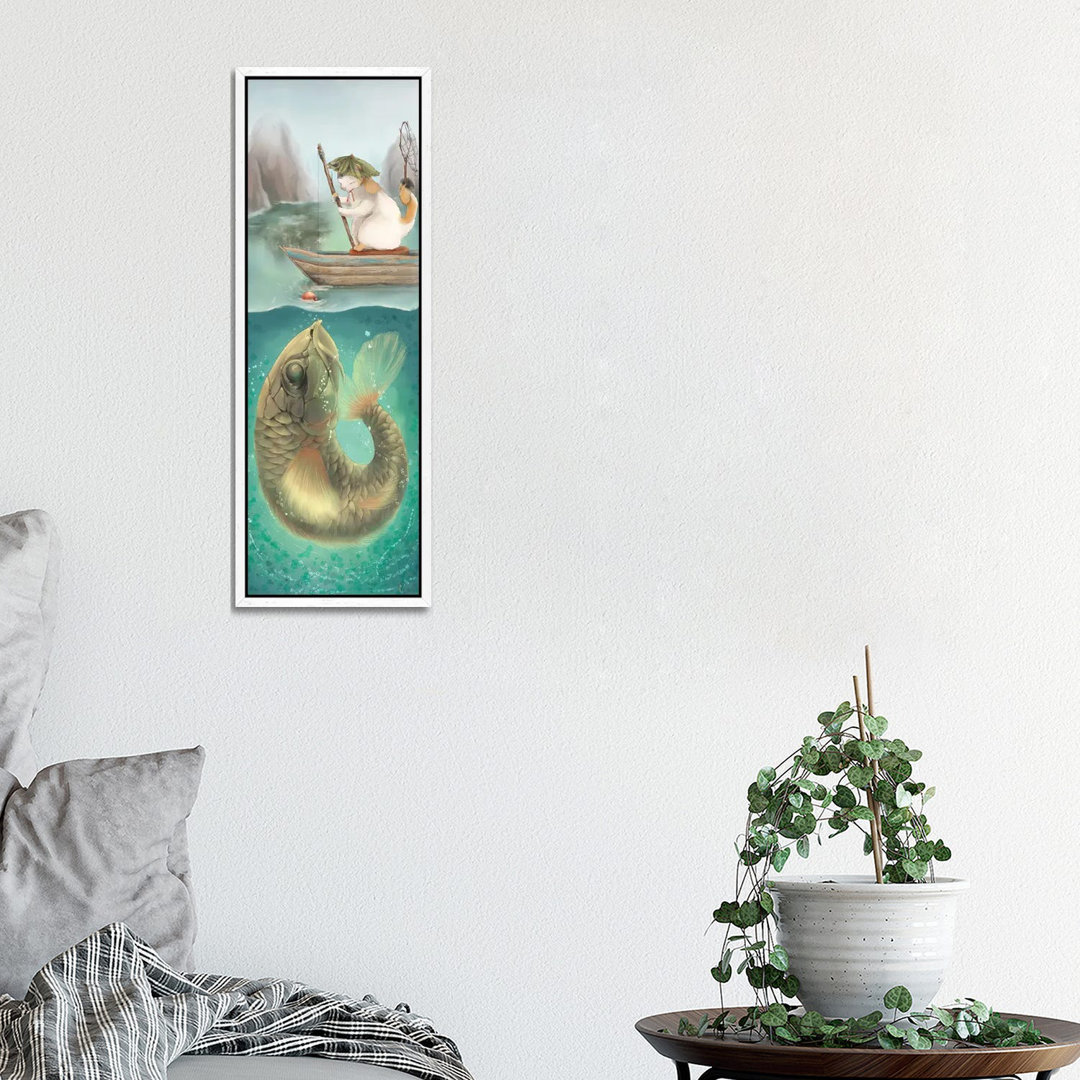 Be Careful What You Fish For - Painting on Canvas