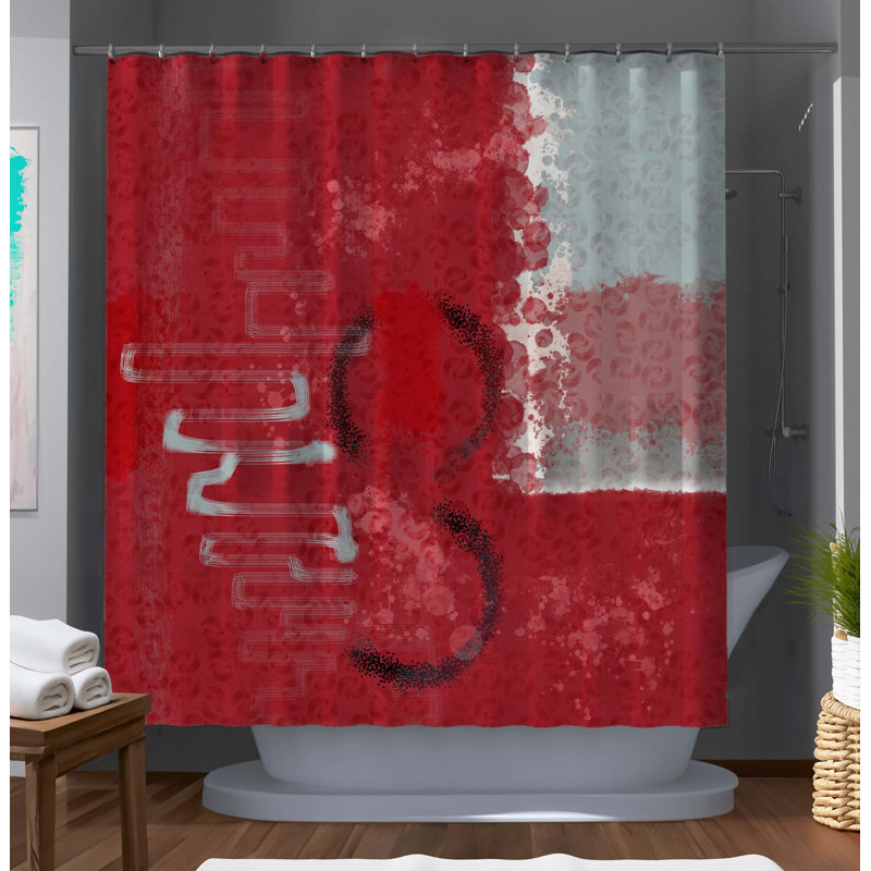 Rideau de douche abstrait Kerstien