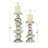 14.15'' H Aluminum Tabletop Candlestick