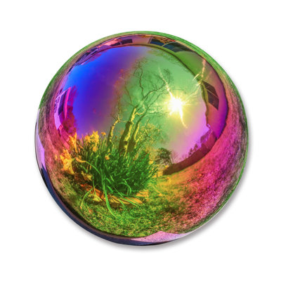 Champlain Metal Abstract Gazing Ball