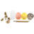 Colben Modern Colorful Glass Globe Pendant Light