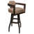 Red Seat/Brown Frame