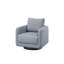 Fauteuil d'appoint rembourré et rembourré Modern Boucle-122248965