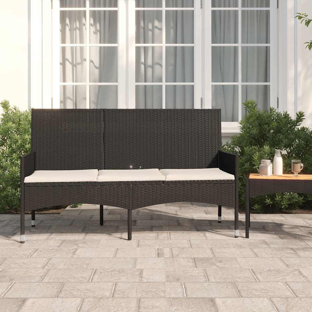 Parkbank Ephesus aus Polyrattan