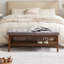 Upholstered Storage Bench-1888608855