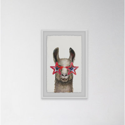 Star Glasses - Single Picture Frame Print