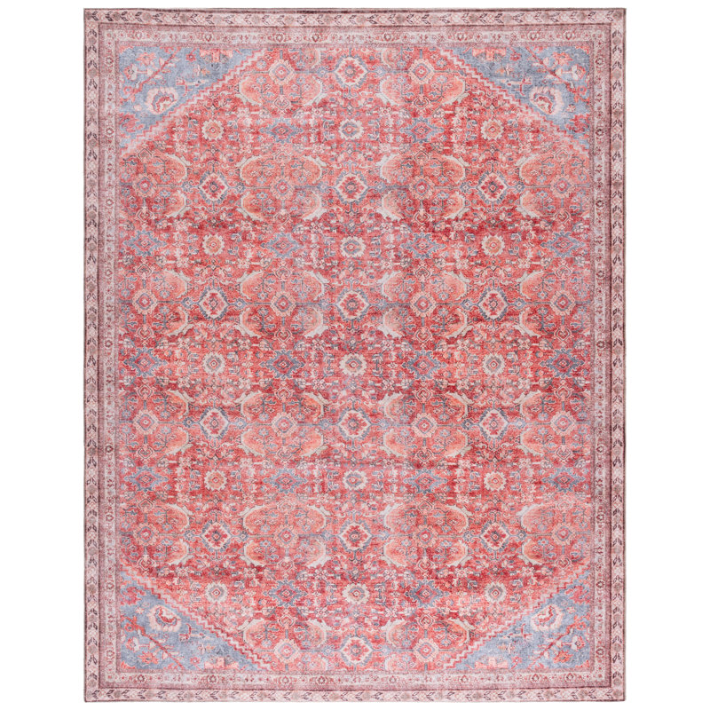 Jurick Performance Machine Washable Oriental Rug, Rectangle 8' x 10'