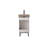 Jarrettsville 16.5'' Single Bathroom Vanity with Porcelain Top-1833201380
