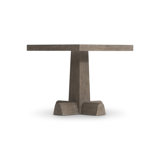 Bernhardt Tribeca Side Table With Pedestal Base