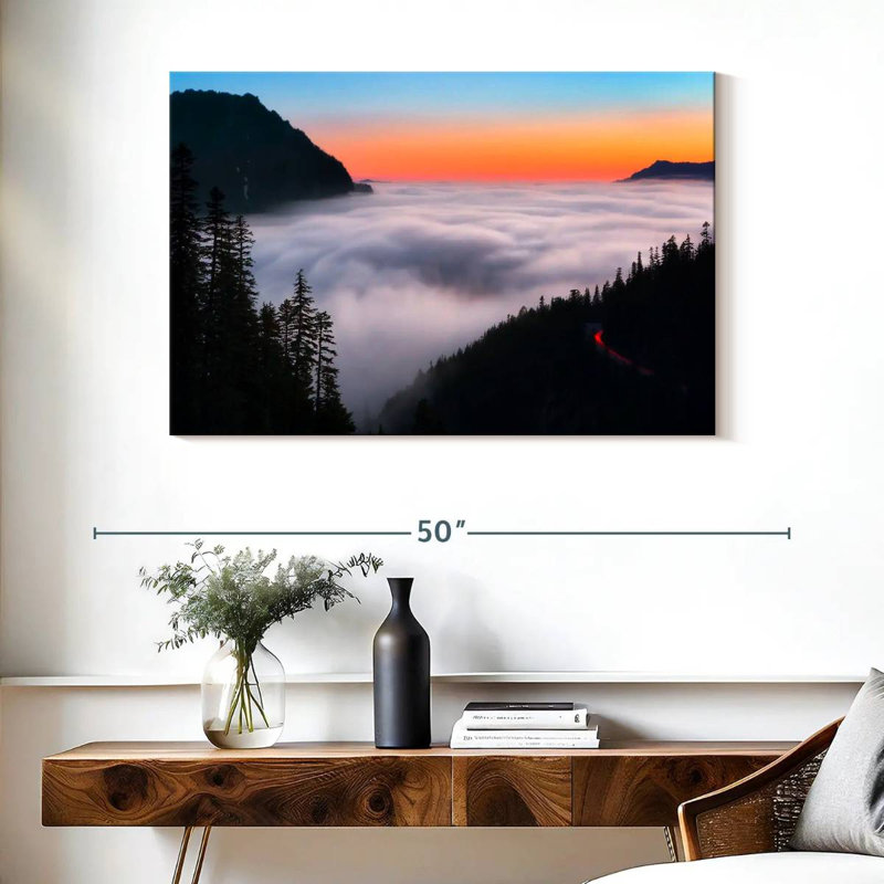 Alvord Mount Rainier Getaway, H 26 po x l 39 po