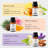 Diffuser Oils Set | Top 6 For Diffuser For Home, Pure Aromatherapy Diffuser Oil Gift Set, Home Luxury  For Diffuser - 6x10ml