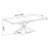 55.11" -70.86"Retro Rectangular Stretch Dining Table-742109605
